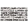 Paneles de pared 3D diseño de ladrillo 10 uds EPS gris oscuro de , Recubrimiento de paredes - Ref: Foro24-147200, Precio: 161...