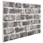 Paneles de pared 3D diseño de ladrillo 10 uds EPS gris oscuro de , Recubrimiento de paredes - Ref: Foro24-147200, Precio: 161...