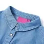 Vestido infantil de manga larga azul marino y vaquero 92 de , Vestidos de niños - Ref: Foro24-14119, Precio: 17,29 €, Descuen...