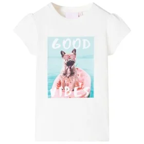 Camiseta infantil color crudo 104 de , Camisetas para niños - Ref: Foro24-11220, Precio: 8,52 €, Descuento: %