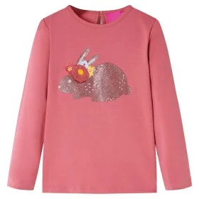Camiseta infantil de manga larga rosa envejecido 92 de , Camisetas para niños - Ref: Foro24-14104, Precio: 8,72 €, Descuento: %