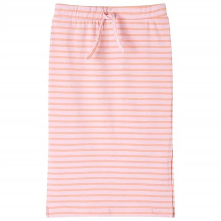 Falda recta infantil con rayas rosa 104 de , Pantalones de niños - Ref: Foro24-10920, Precio: 10,44 €, Descuento: %