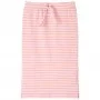 Falda recta infantil con rayas rosa 104 de , Pantalones de niños - Ref: Foro24-10920, Precio: 10,44 €, Descuento: %