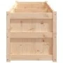 Jardinera de madera maciza de pino 180x50x50 cm de , Maceteros y jardineras - Ref: Foro24-837504, Precio: 136,66 €, Descuento: %
