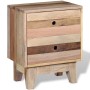 Mesita de noche de madera maciza reciclada de vidaXL, Mesitas de noche - Ref: Foro24-244234, Precio: 96,13 €, Descuento: %