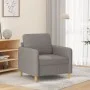 Sillón de tela gris taupé 60 cm de , Sofás - Ref: Foro24-359469, Precio: 142,72 €, Descuento: %