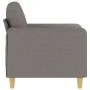 Sillón de tela gris taupé 60 cm de , Sofás - Ref: Foro24-359469, Precio: 142,72 €, Descuento: %