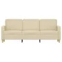 Sofá de 3 plazas de tela crema 180 cm de , Sofás - Ref: Foro24-359488, Precio: 273,38 €, Descuento: %
