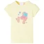 Camiseta infantil amarillo suave 140 de , Camisetas para niños - Ref: Foro24-10583, Precio: 8,24 €, Descuento: %