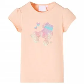 Camiseta infantil naranja claro 140 de , Camisetas para niños - Ref: Foro24-10588, Precio: 8,24 €, Descuento: %