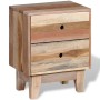 Mesita de noche de madera maciza reciclada de vidaXL, Mesitas de noche - Ref: Foro24-244234, Precio: 96,13 €, Descuento: %