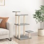 Postes rascadores para gatos con plataformas gris claro 98,5 cm de , Mobiliario para gatos - Ref: Foro24-172107, Precio: 42,5...