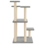 Postes rascadores para gatos con plataformas gris claro 98,5 cm de , Mobiliario para gatos - Ref: Foro24-172107, Precio: 42,5...