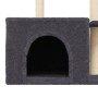 Rascador para gatos con postes de sisal gris oscuro 110 cm de , Mobiliario para gatos - Ref: Foro24-172105, Precio: 32,31 €, ...
