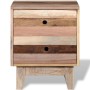 Mesita de noche de madera maciza reciclada de vidaXL, Mesitas de noche - Ref: Foro24-244234, Precio: 96,13 €, Descuento: %