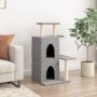 Rascador para gatos con postes de sisal gris claro 97 cm de , Mobiliario para gatos - Ref: Foro24-172113, Precio: 34,96 €, De...
