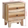 Mesita de noche de madera maciza reciclada de vidaXL, Mesitas de noche - Ref: Foro24-244234, Precio: 96,13 €, Descuento: %