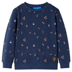 Sudadera infantil azul marino mélange 140 by , Kids T-shirts - Ref: Foro24-12793, Price: 11,95 €, Discount: %