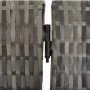 Biombo de 3 paneles ratán sintético gris de , Divisores de ambientes - Ref: Foro24-365358, Precio: 175,97 €, Descuento: %