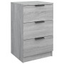 Mesita de noche gris Sonoma 40x36x65 cm de vidaXL, Mesitas de noche - Ref: Foro24-817053, Precio: 55,55 €, Descuento: %
