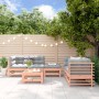 Juego de muebles de jardín 6 pzas madera maciza abeto Douglas de , Conjuntos de jardín - Ref: Foro24-3186205, Precio: 354,15 ...