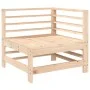Set de mesa y taburetes altos jardín 9 pzas madera maciza pino de , Conjuntos de jardín - Ref: Foro24-3186298, Precio: 486,83...