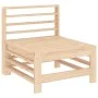 Set de mesa y taburetes altos jardín 9 pzas madera maciza pino de , Conjuntos de jardín - Ref: Foro24-3186298, Precio: 486,83...