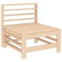 Set de mesa y taburetes altos jardín 9 pzas madera maciza pino de , Conjuntos de jardín - Ref: Foro24-3186298, Precio: 482,40...