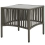 Tumbonas 2 unidades con mesa ratán sintético marrón de vidaXL, Tumbonas - Ref: Foro24-44456, Precio: 354,07 €, Descuento: %