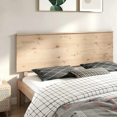 Cabecero de cama madera maciza de pino 184x6x82,5 cm de , Cabeceros y pies de cama - Ref: Foro24-819185, Precio: 76,29 €, Des...