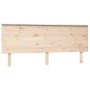 Cabecero de cama madera maciza de pino 184x6x82,5 cm de , Cabeceros y pies de cama - Ref: Foro24-819185, Precio: 77,60 €, Des...