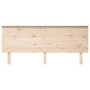 Cabecero de cama madera maciza de pino 184x6x82,5 cm de , Cabeceros y pies de cama - Ref: Foro24-819185, Precio: 77,60 €, Des...
