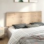 Cabecero de cama madera maciza de pino 184x6x82,5 cm de , Cabeceros y pies de cama - Ref: Foro24-819185, Precio: 77,60 €, Des...