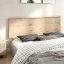 Cabecero de cama madera maciza de pino 184x6x82,5 cm de , Cabeceros y pies de cama - Ref: Foro24-819185, Precio: 76,29 €, Des...
