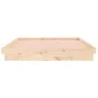 Bed frame with LED Super King solid wood 180x200 cm by , Beds and slatted bases - Ref: Foro24-819987, Price: 163,70 €, Discou...