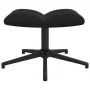 Sillón de relax con taburete terciopelo negro de , Sillones - Ref: Foro24-328112, Precio: 174,41 €, Descuento: %