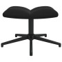 Sillón de relax con taburete terciopelo negro de , Sillones - Ref: Foro24-328112, Precio: 177,68 €, Descuento: %