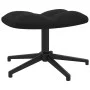 Sillón de relax con taburete terciopelo negro de , Sillones - Ref: Foro24-328112, Precio: 174,41 €, Descuento: %