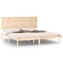 Estructura de cama madera maciza 180x200 cm de , Camas y somieres - Ref: Foro24-3104818, Precio: 164,62 €, Descuento: %