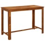 Juego muebles de bar de jardín 9 piezas madera maciza de acacia de , Conjuntos de jardín - Ref: Foro24-3116023, Precio: 585,4...
