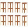 Juego muebles de bar de jardín 9 piezas madera maciza de acacia de , Conjuntos de jardín - Ref: Foro24-3116023, Precio: 585,4...