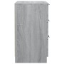 Mesita de noche gris Sonoma 40x36x65 cm de vidaXL, Mesitas de noche - Ref: Foro24-817053, Precio: 55,55 €, Descuento: %