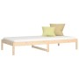 Sofá cama madera maciza de pino 80x200 cm de , Camas y somieres - Ref: Foro24-820417, Precio: 79,81 €, Descuento: %