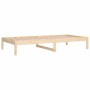 Sofá cama madera maciza de pino 80x200 cm de , Camas y somieres - Ref: Foro24-820417, Precio: 79,81 €, Descuento: %