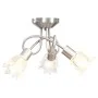 Lámpara de techo con pantallas vidrio tulipán 3 bombillas E14 de , Apliques de techo - Ref: Foro24-289227, Precio: 39,87 €, D...