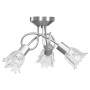 Lámpara de techo con pantallas vidrio tulipán 3 bombillas E14 de , Apliques de techo - Ref: Foro24-289227, Precio: 38,19 €, D...