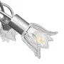 Lámpara de techo con pantallas vidrio tulipán 3 bombillas E14 de , Apliques de techo - Ref: Foro24-289227, Precio: 39,87 €, D...