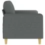 Sofá de 2 plazas de tela gris oscuro 140 cm de , Sofás - Ref: Foro24-359479, Precio: 209,72 €, Descuento: %
