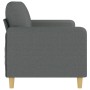 Sofá de 3 plazas de tela gris oscuro 180 cm de , Sofás - Ref: Foro24-359487, Precio: 297,03 €, Descuento: %