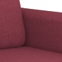 Juego de sofás con cojines 2 piezas tela rojo tinto de , Sofás - Ref: Foro24-3202092, Precio: 408,23 €, Descuento: %